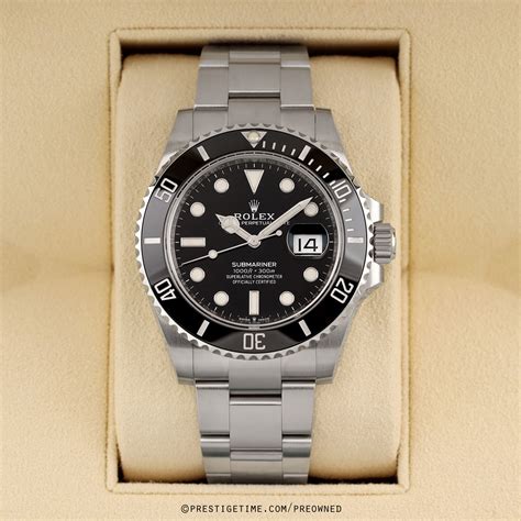 rolex submariner date 2017 preis|pre owned rolex submariner.